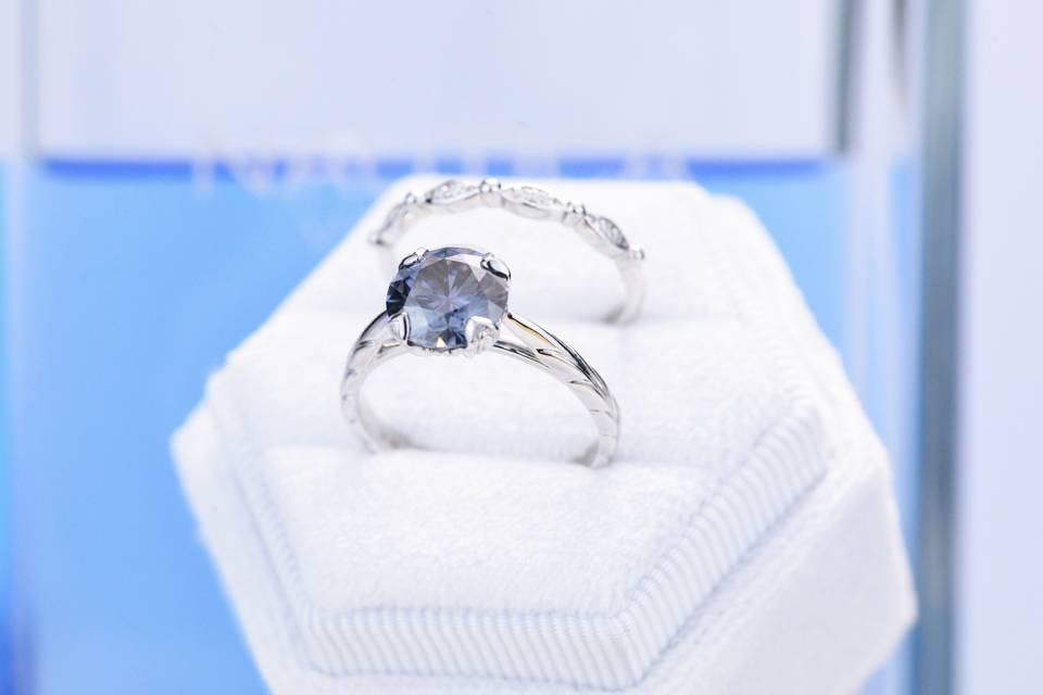 Moissanite Ring