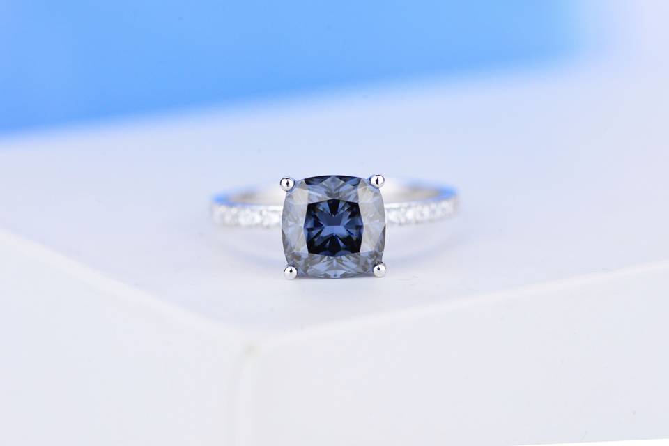 Moissanite Ring