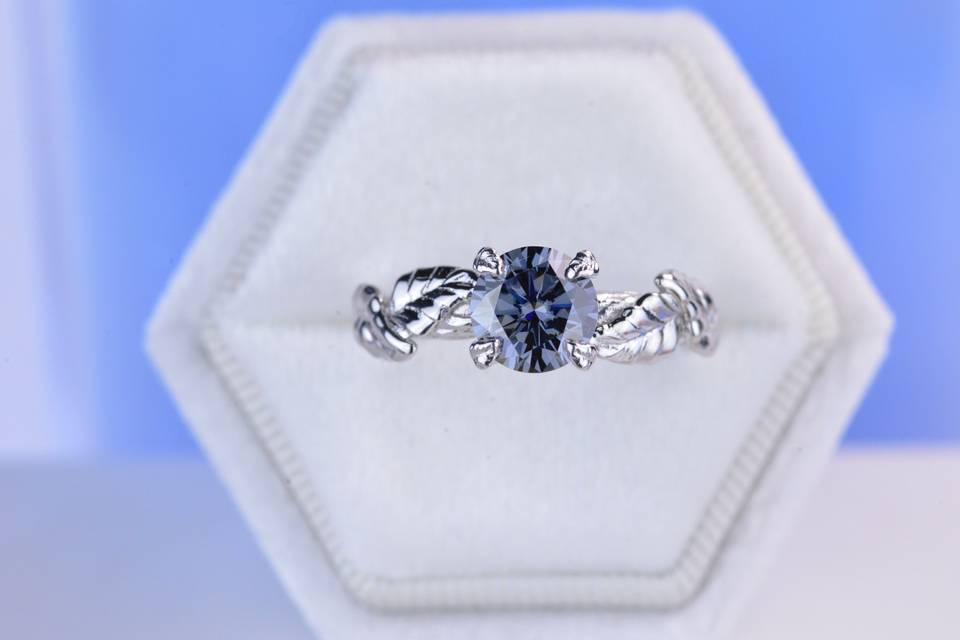 Moissanite Ring