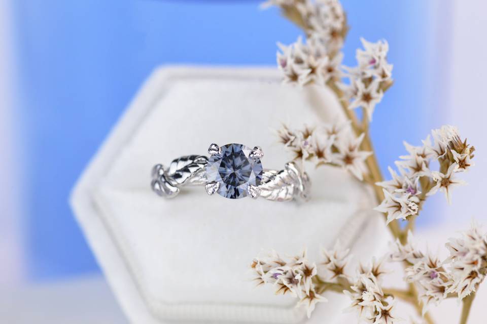 Moissanite Ring