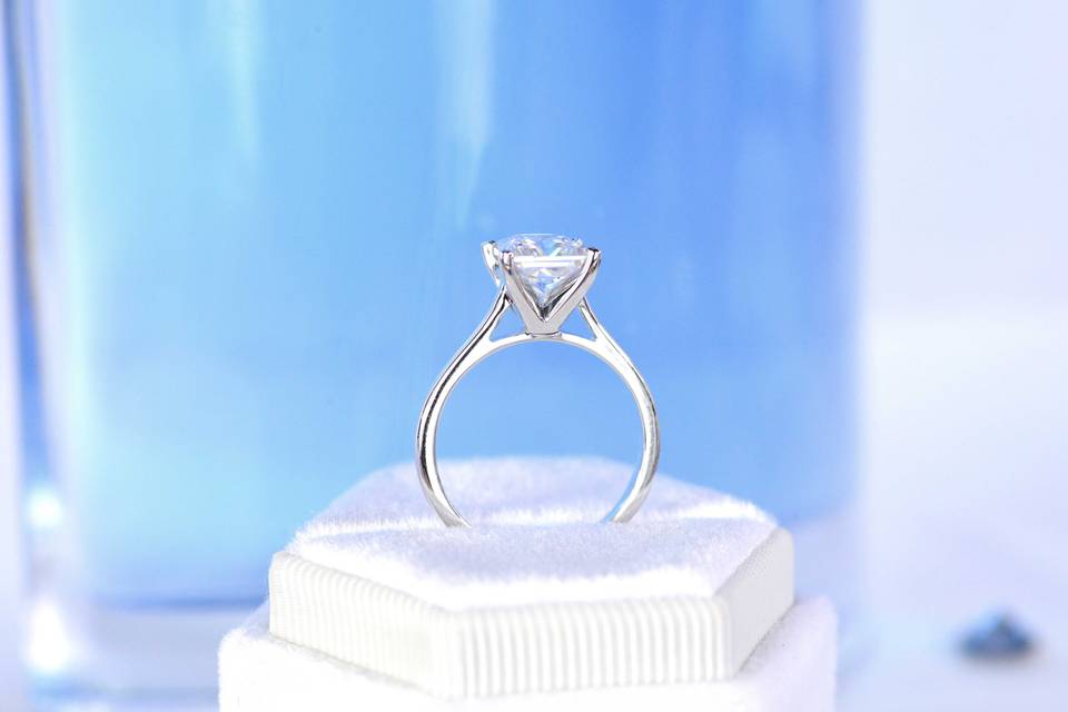 Moissanite Ring