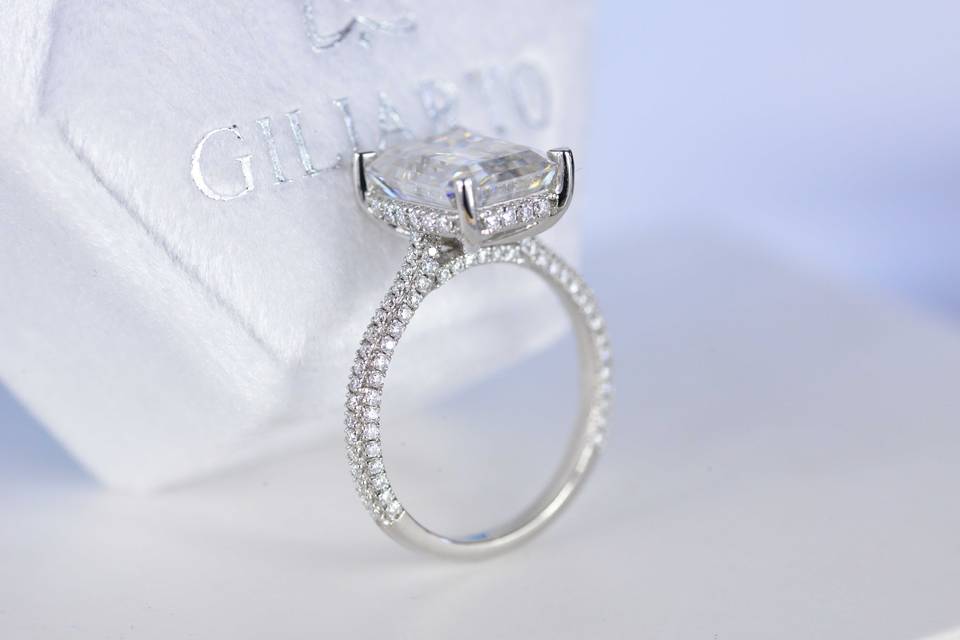 Moissanite Ring