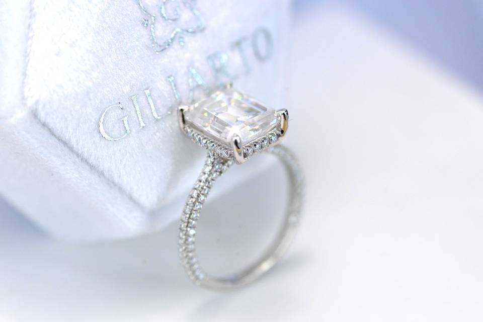 Moissanite Ring