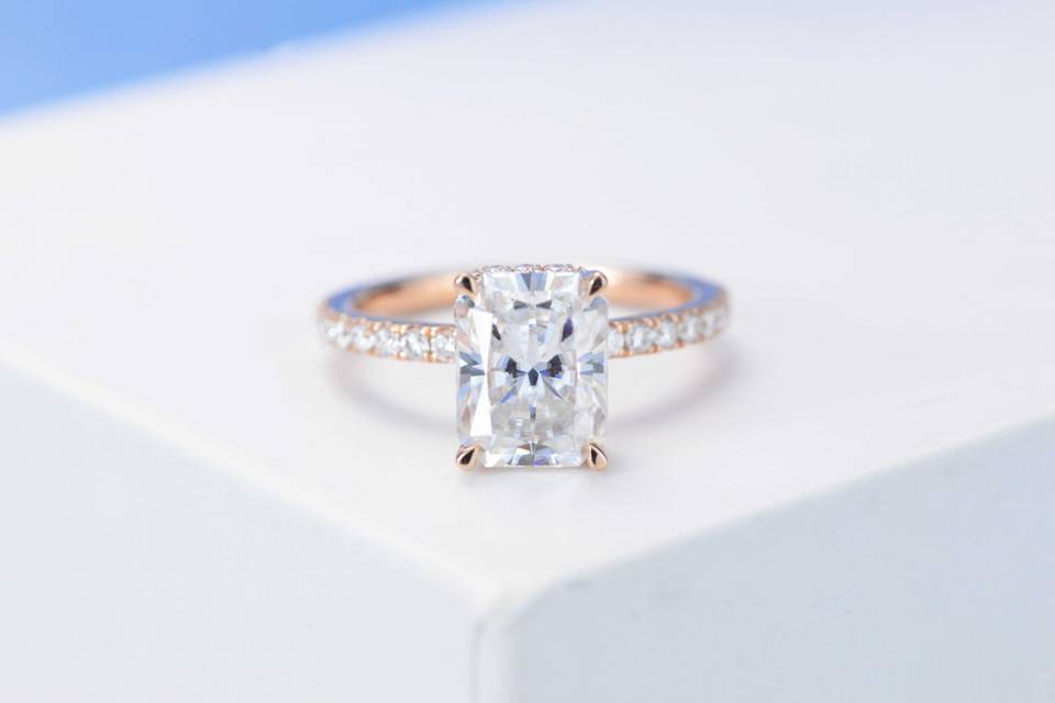 Moissanite Ring