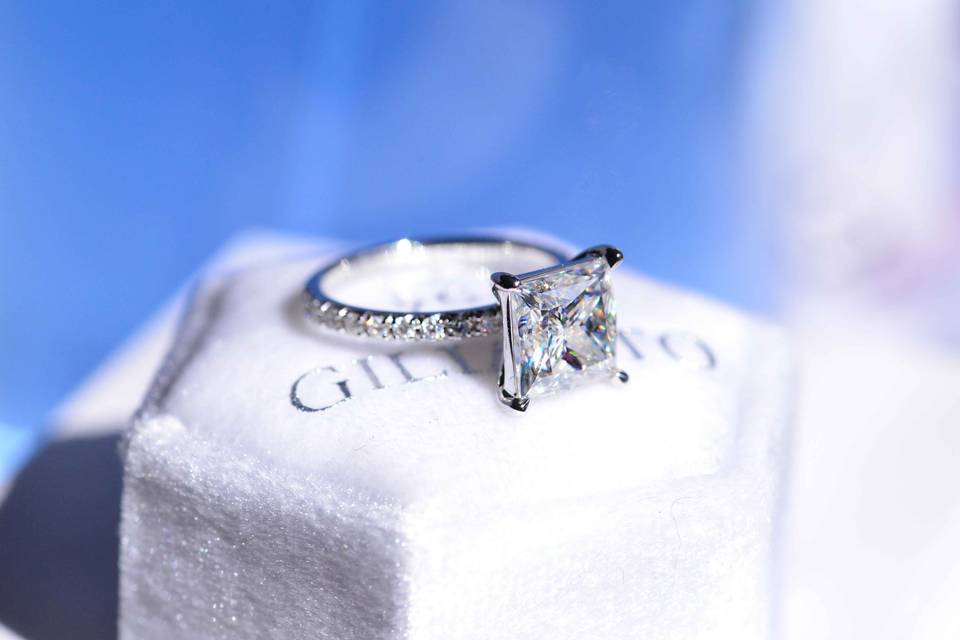 Moissanite Ring