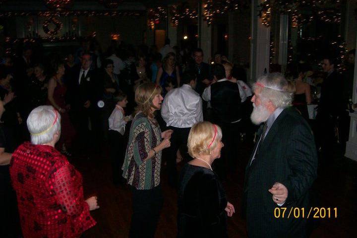 Wedding dance party