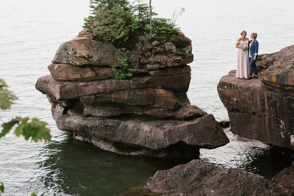 Madeline Island Elopement