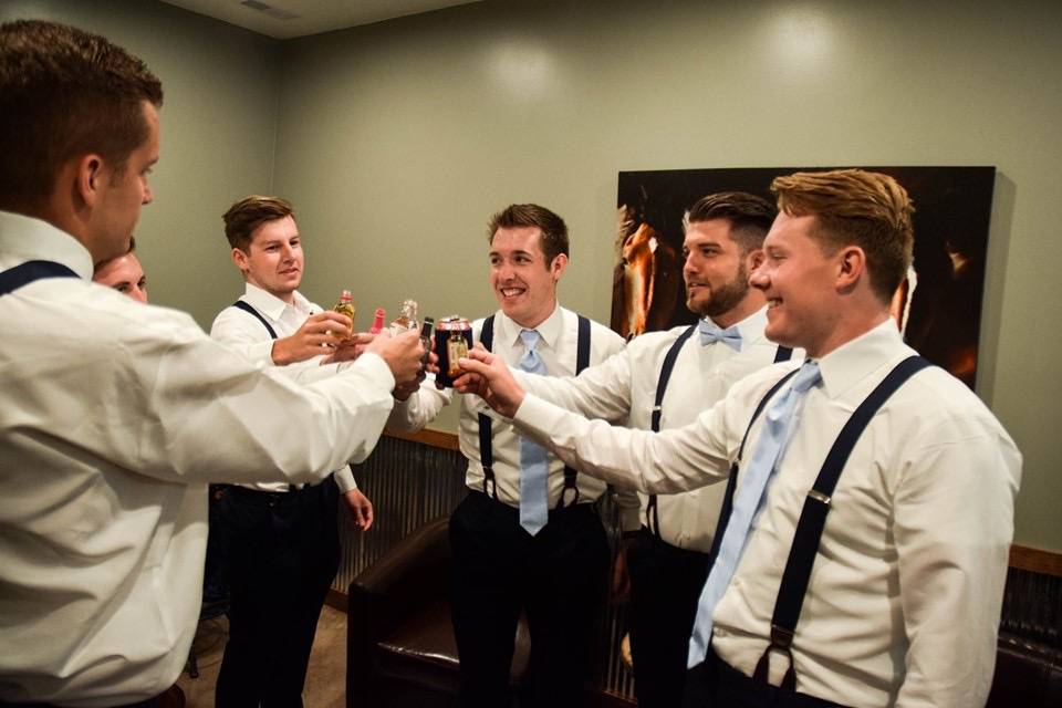 Toast to the groom