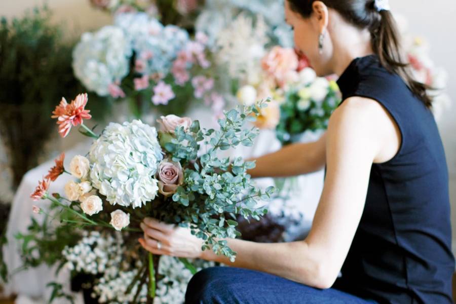 Creating bouquets