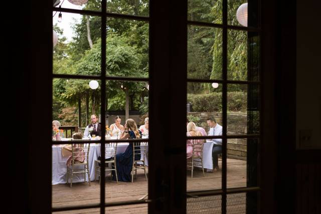 Backyard wedding in WNC