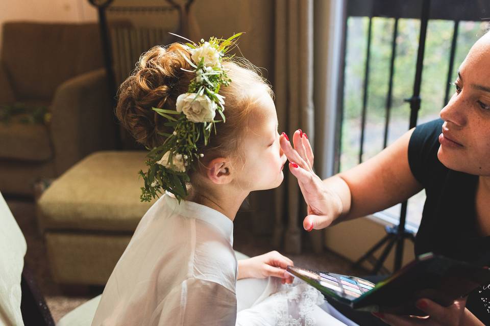 Flower Girl Makeup