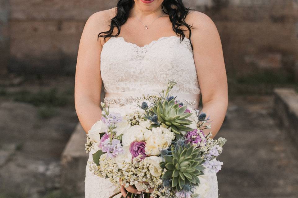 Stunning bride