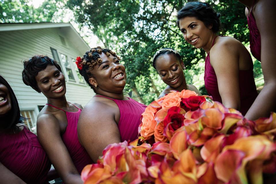 Shannon's bridesmaids