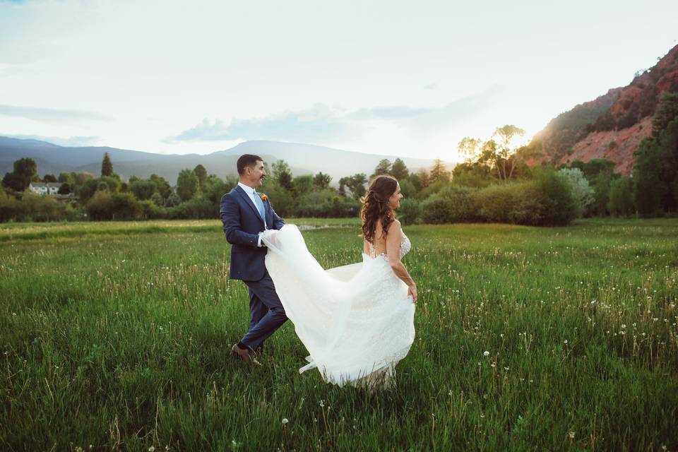 Carbondale ranch wedding