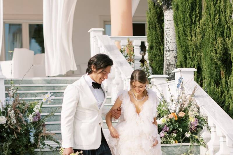 Mykonos Fine Art Wedding Photo