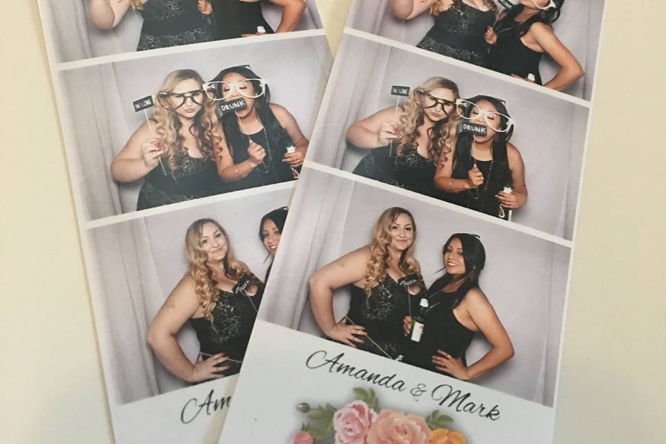 Photo booth prints