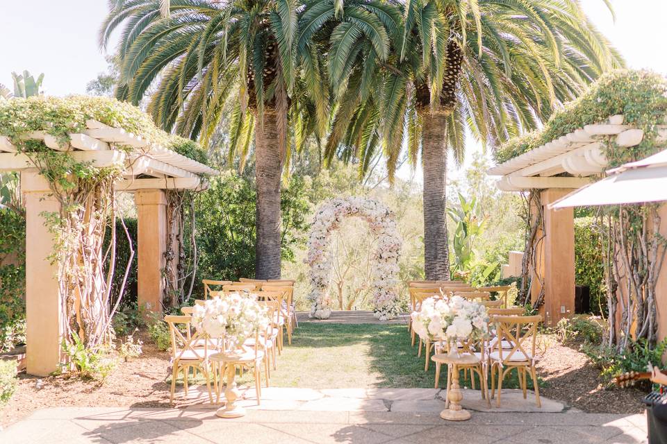 Rose Garden Ceremony