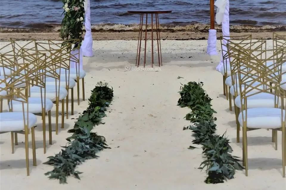 Beach ceremony