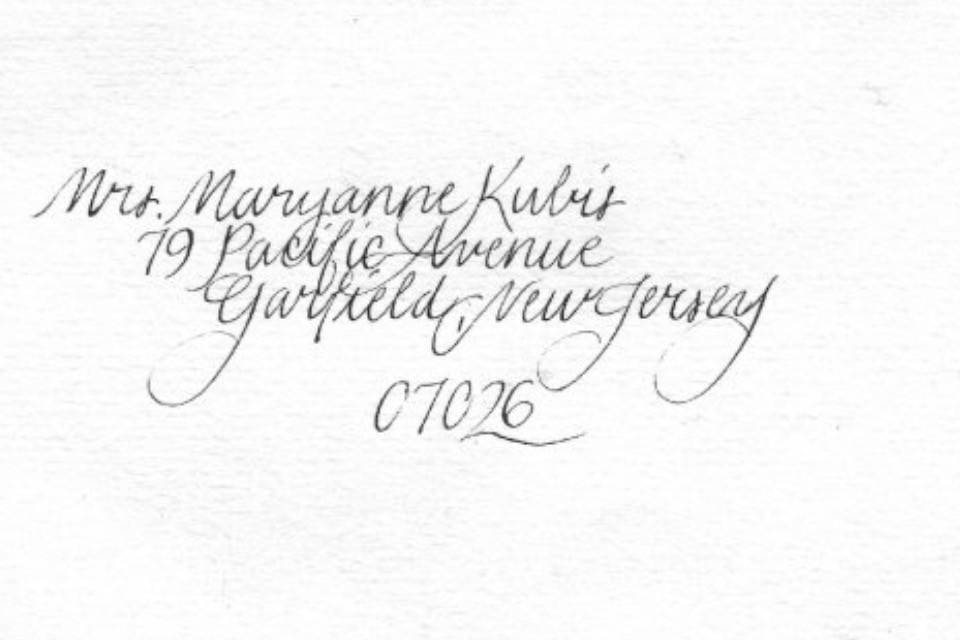 Michele Rice Calligraphy