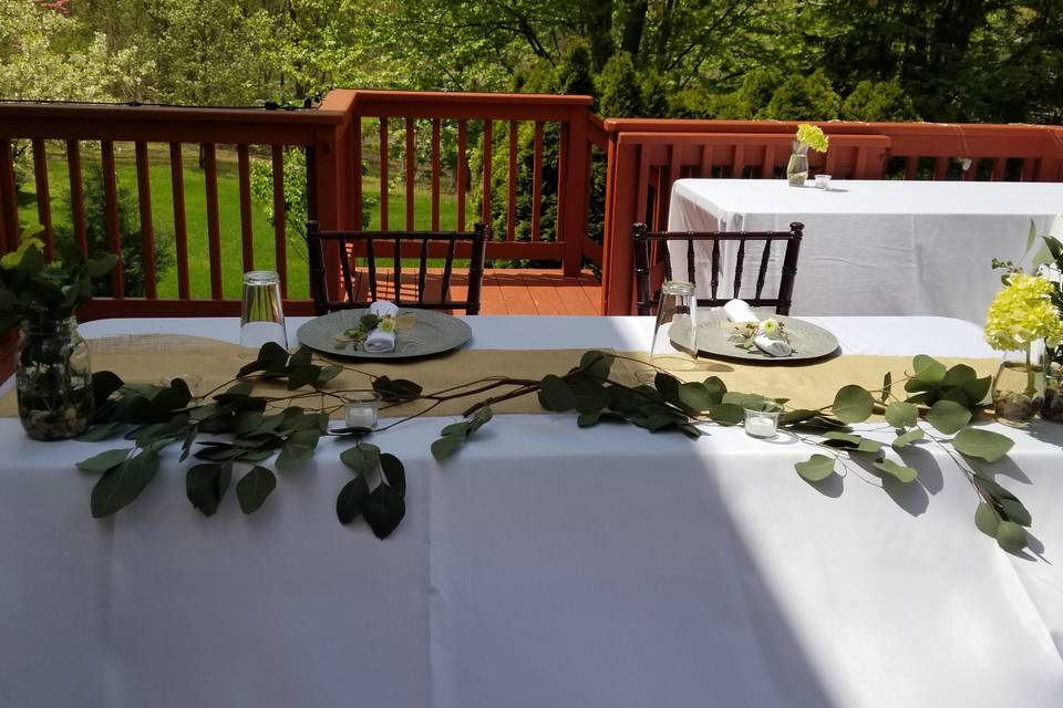 Sweetheart Table