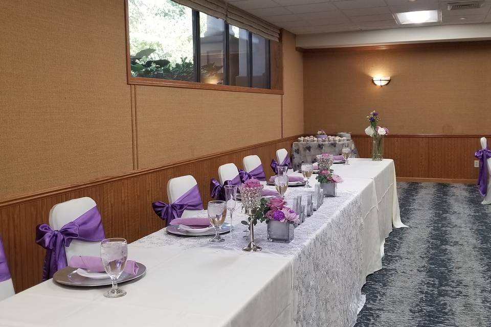 Head table Decor