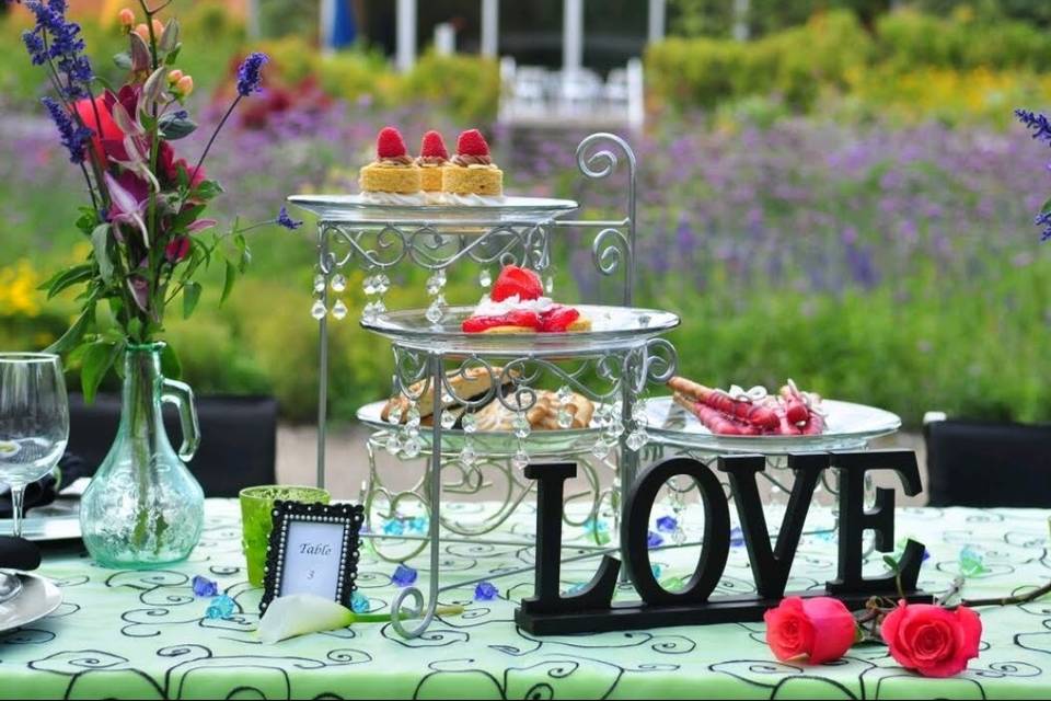 Dessert table