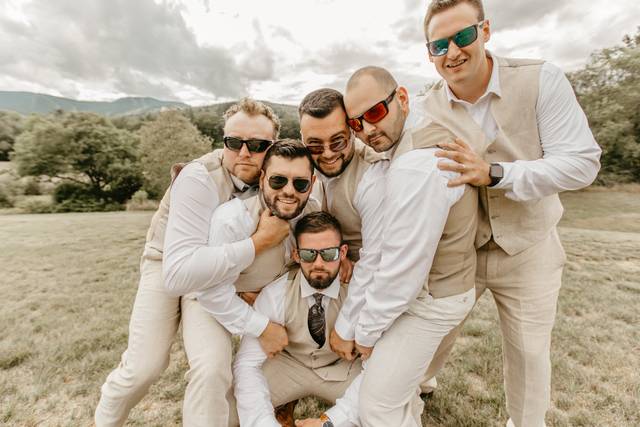 Posing in shades