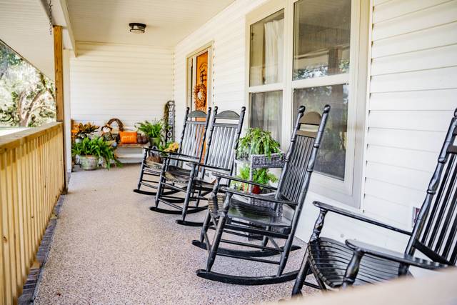 Front Porch of Lodge