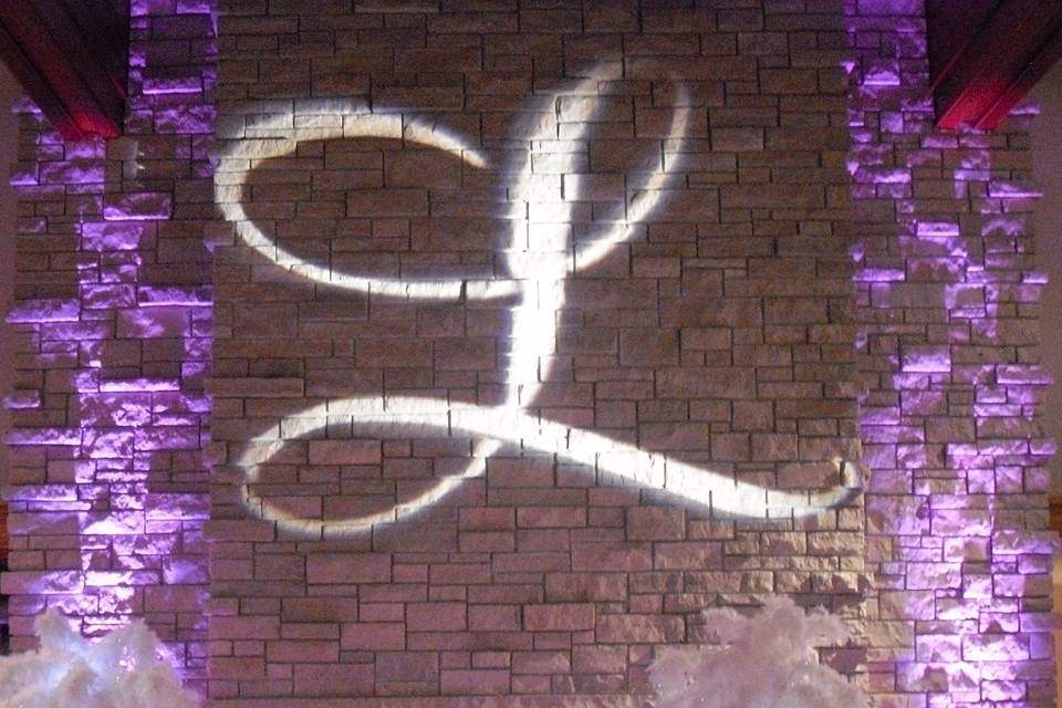 Wedding monogram light