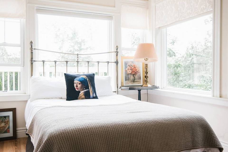 Sun filled bedroom