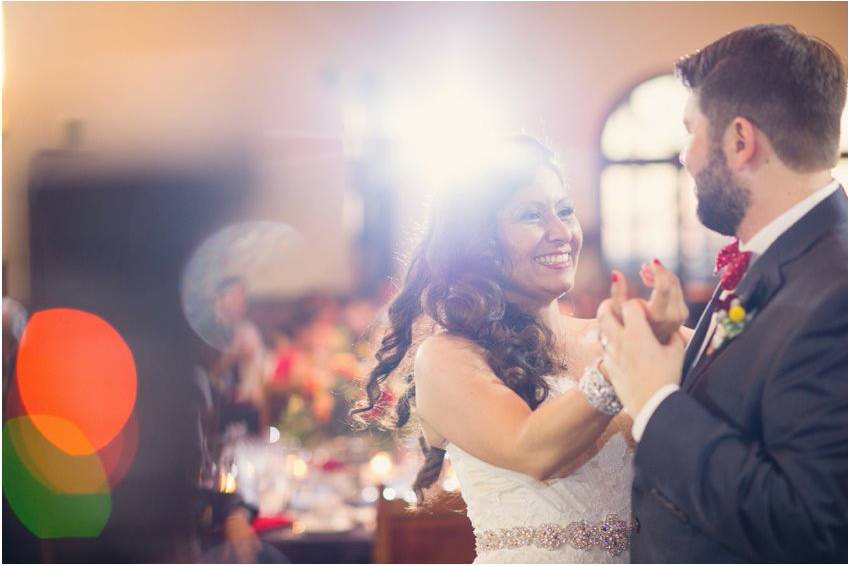 Couple dancing