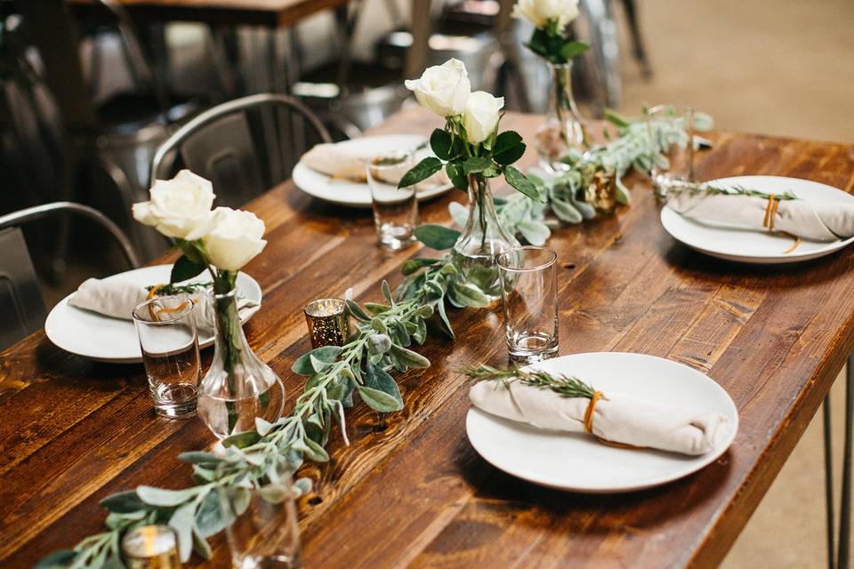 Simple and Rustic Table