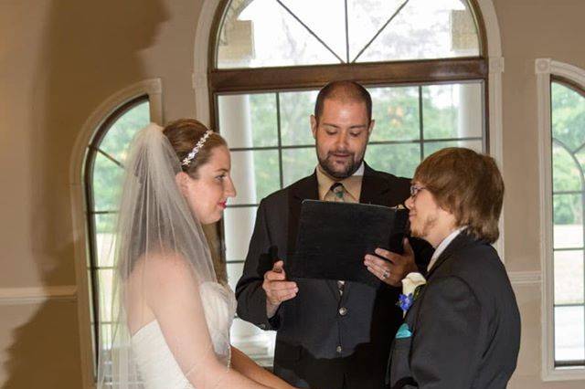 Exchanging vows