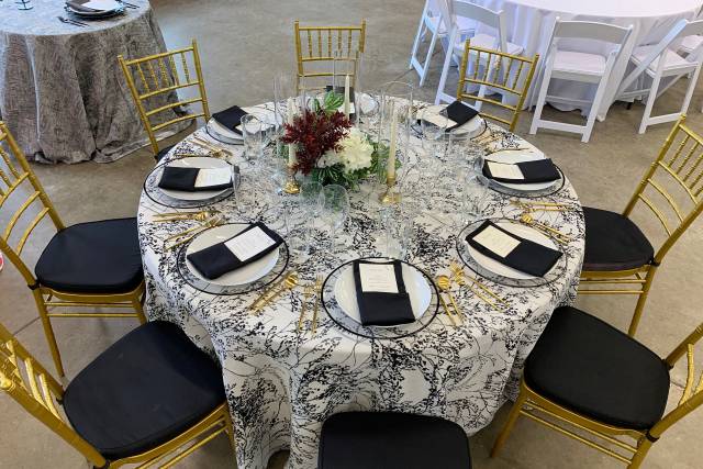Table set up