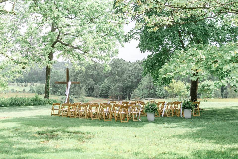 Shaded Ceremony Location
