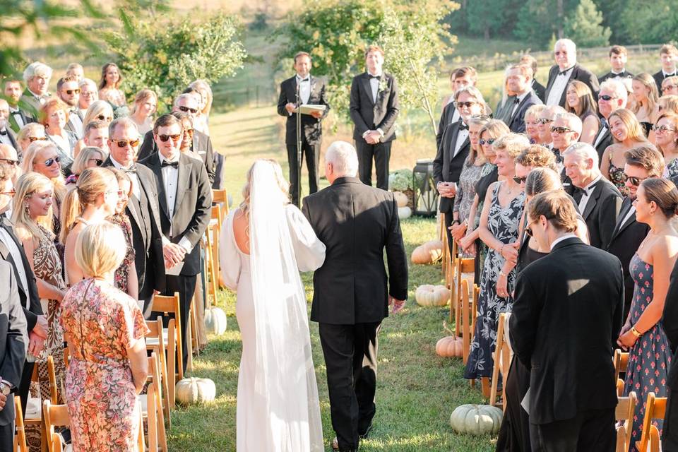 Terrace Lawn Ceremony