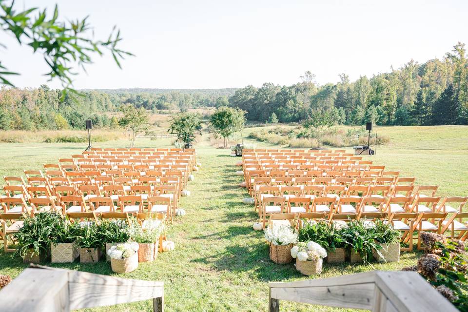 Terrace Lawn Ceremony Location