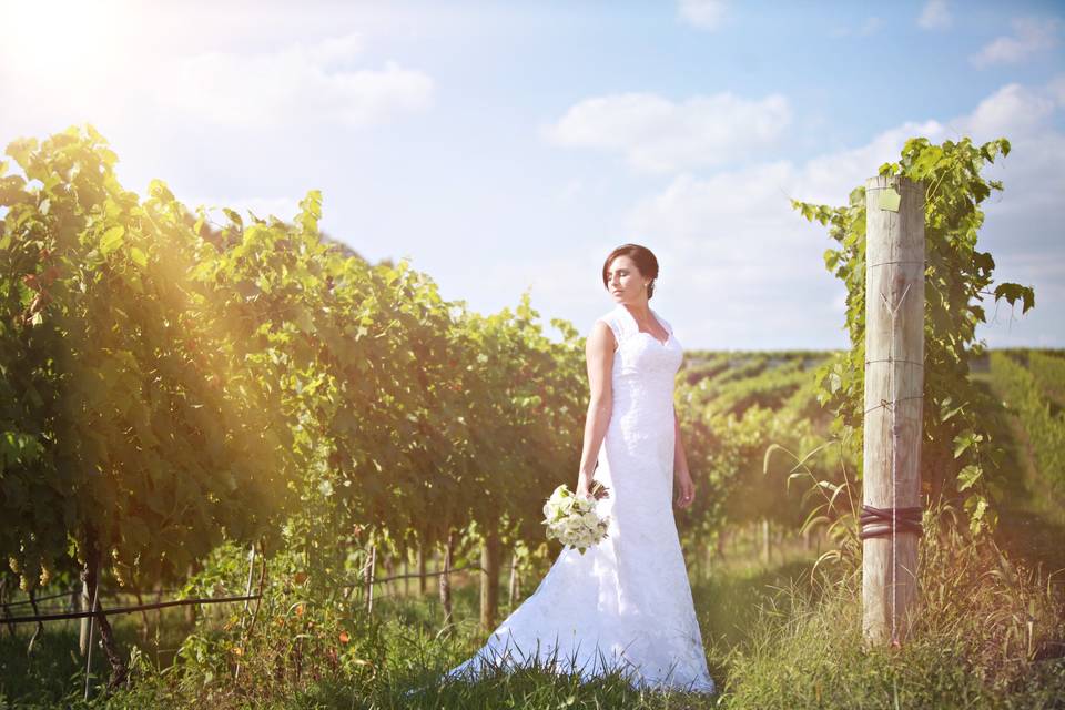 Bride's portrait