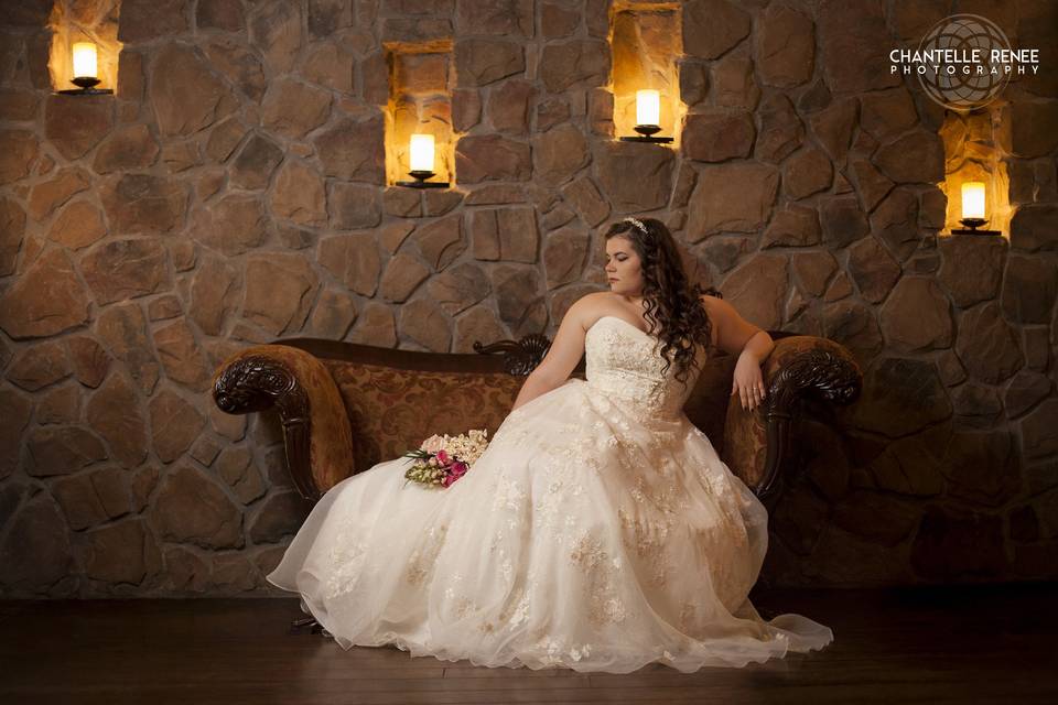 Bridal Portraits, Aristide Event Center, Mansfield, TX