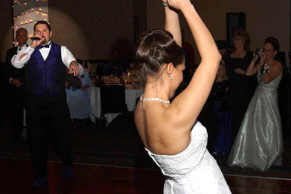 Bouquet toss