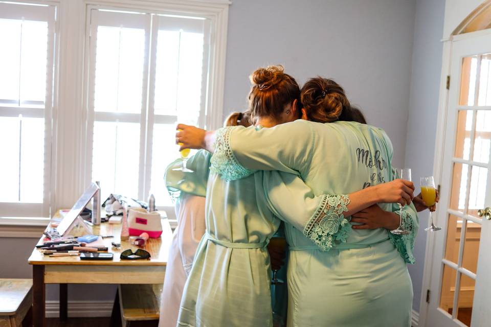 Pre-wedding moments