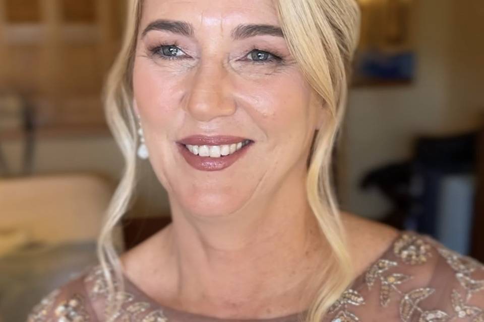 Mother of bride hair & makeup