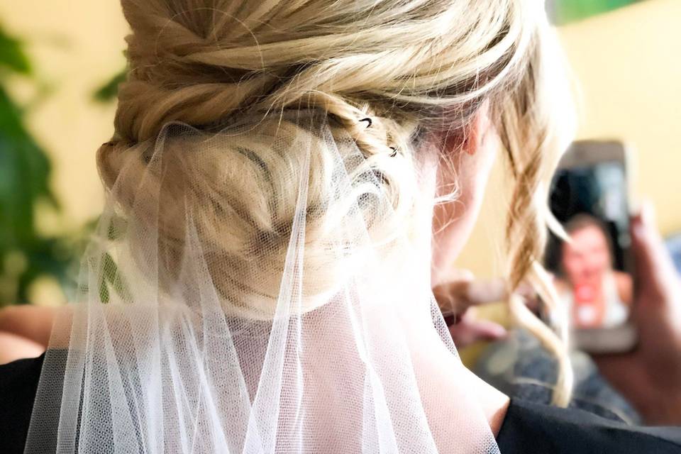 Classic Bridal updo