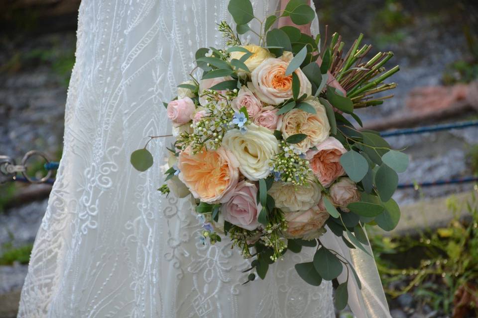 Pastel colors bouquet