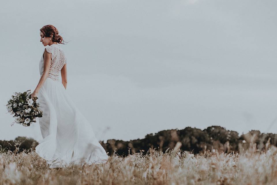 The bride at the meadows