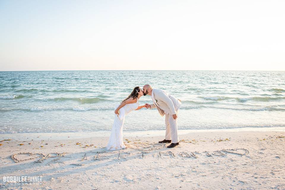 Beach kisses