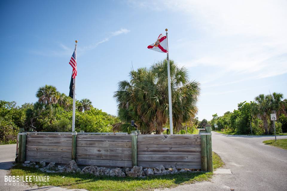 FRONT MAIN ENTRANCE TO PARK