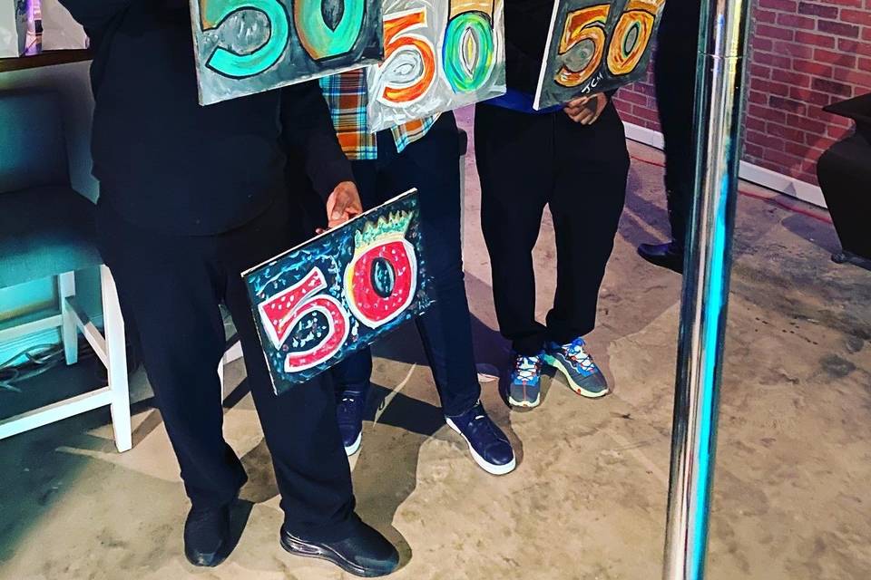 50th & paint and sip