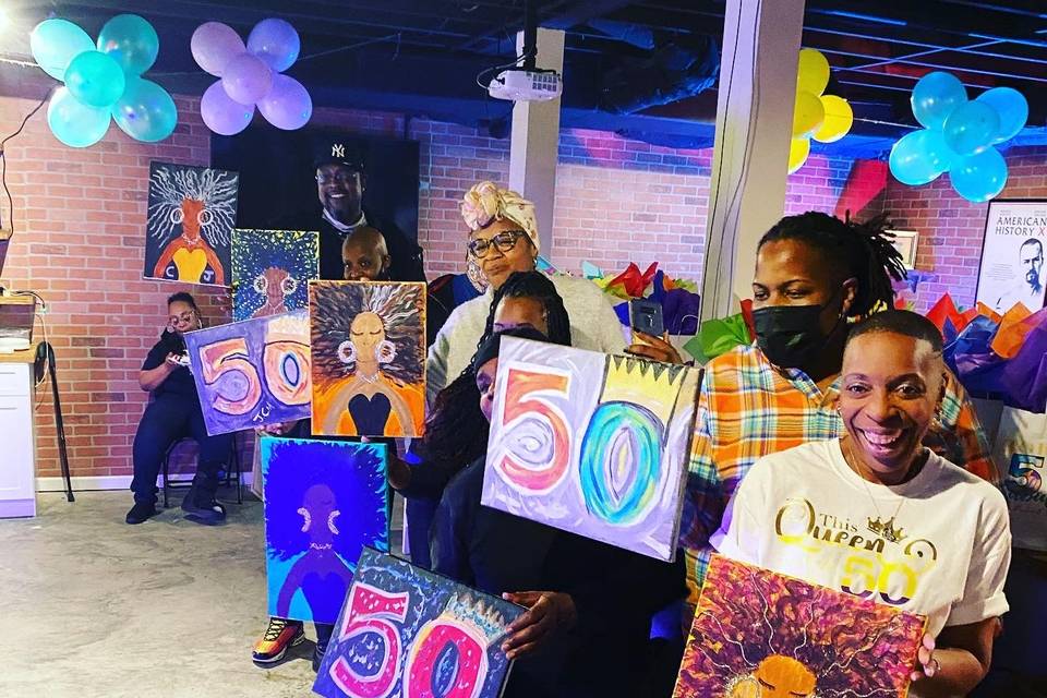 50th & paint and sip