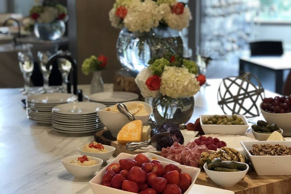 Ferguson chandelier luncheon